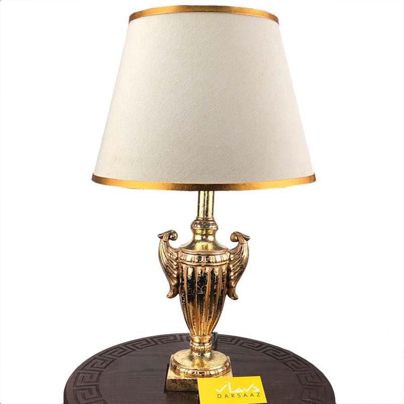 golden small lamp table